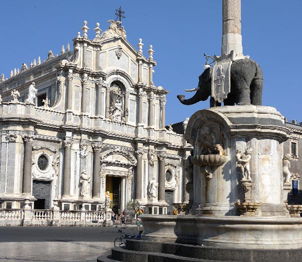 Duomo Square in Catania