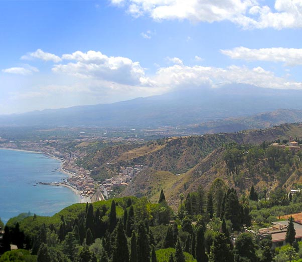 Golfo di Catania e l'Etna